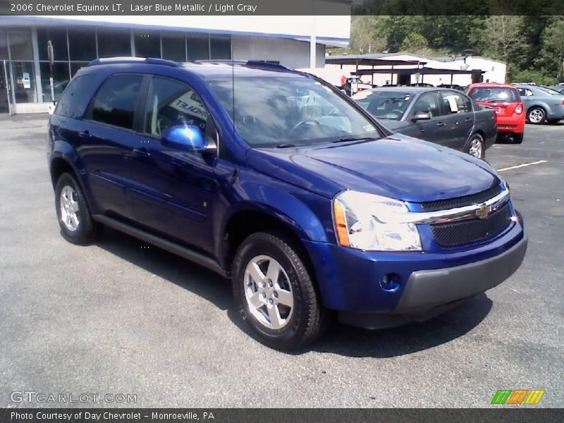 Laser Blue Metallic / Light Gray 2006 Chevrolet Equinox LT