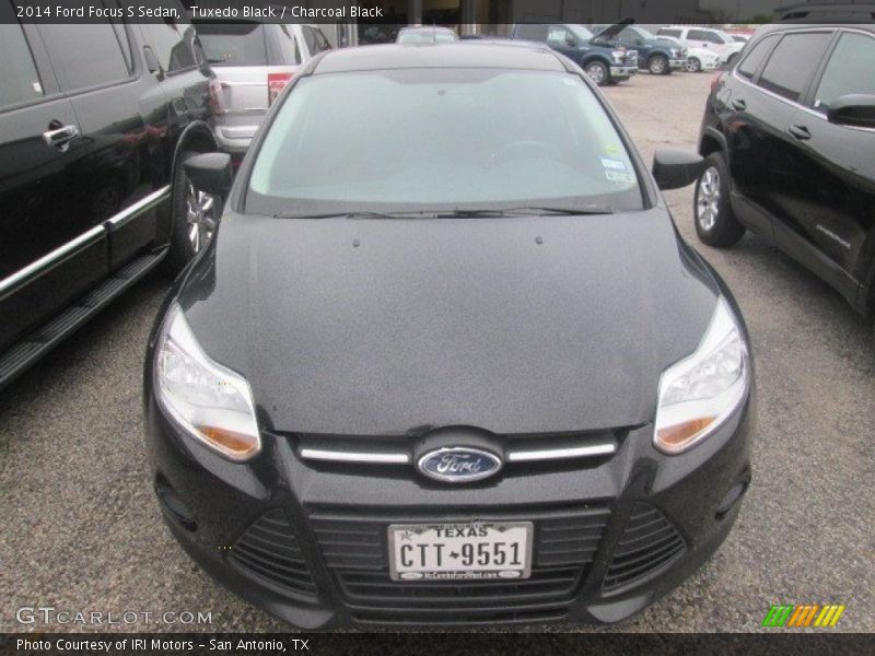 Tuxedo Black / Charcoal Black 2014 Ford Focus S Sedan