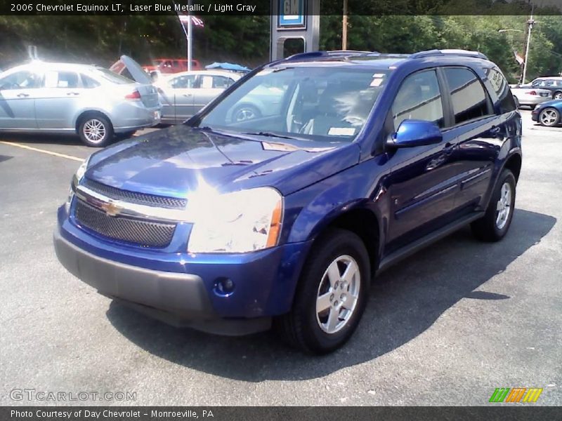 Laser Blue Metallic / Light Gray 2006 Chevrolet Equinox LT