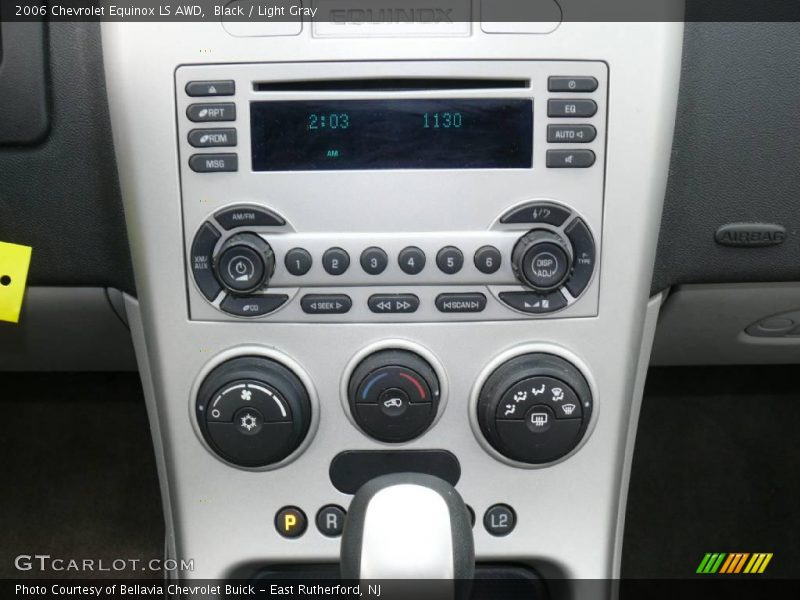 Black / Light Gray 2006 Chevrolet Equinox LS AWD
