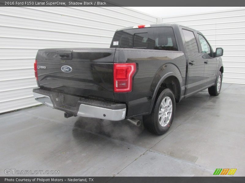 Shadow Black / Black 2016 Ford F150 Lariat SuperCrew