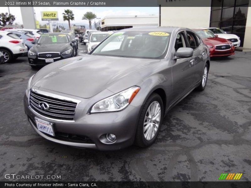 Platinum Graphite / Graphite 2012 Infiniti M 37 Sedan