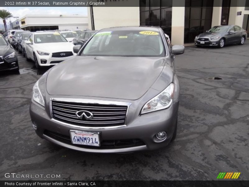 Platinum Graphite / Graphite 2012 Infiniti M 37 Sedan