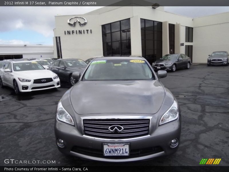 Platinum Graphite / Graphite 2012 Infiniti M 37 Sedan