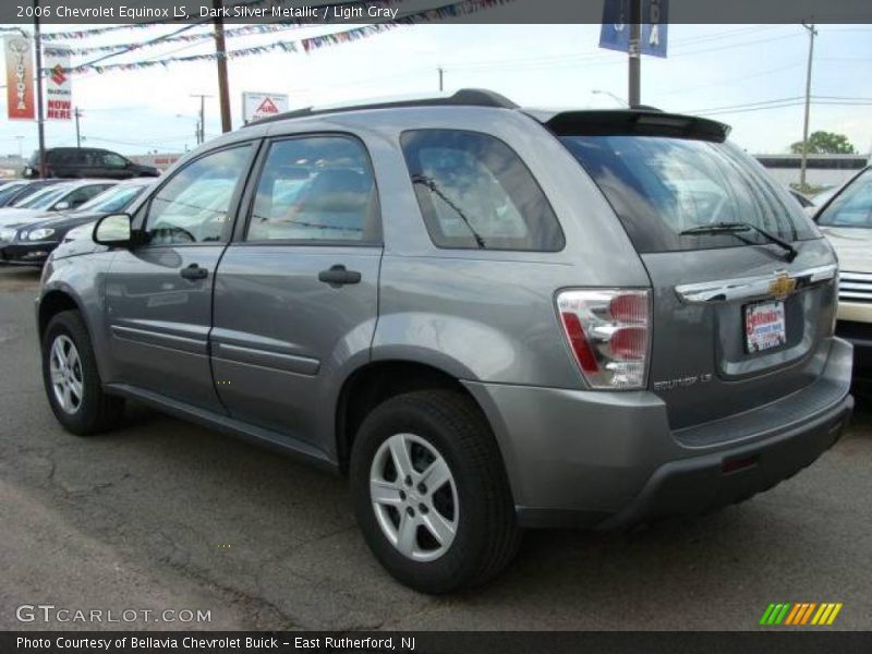 Dark Silver Metallic / Light Gray 2006 Chevrolet Equinox LS