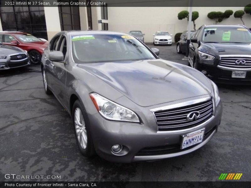Platinum Graphite / Graphite 2012 Infiniti M 37 Sedan