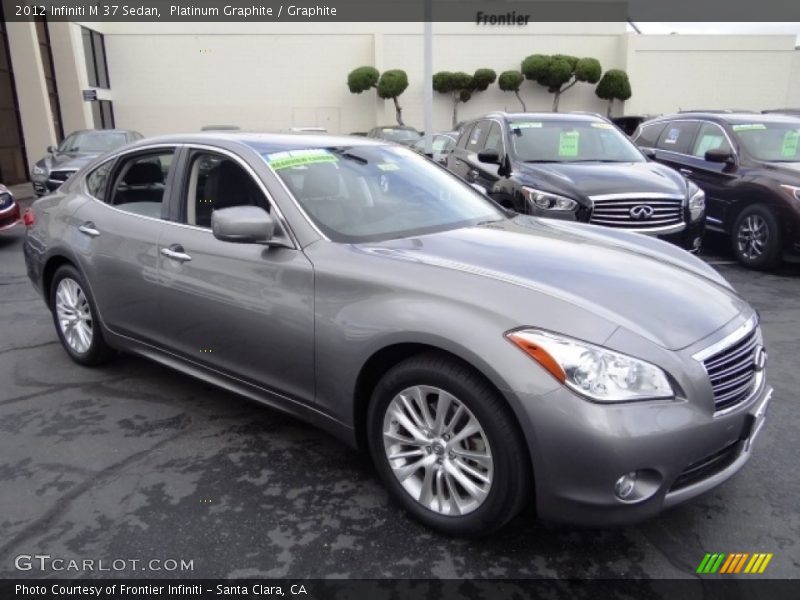 Platinum Graphite / Graphite 2012 Infiniti M 37 Sedan