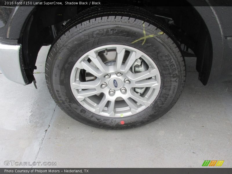Shadow Black / Black 2016 Ford F150 Lariat SuperCrew