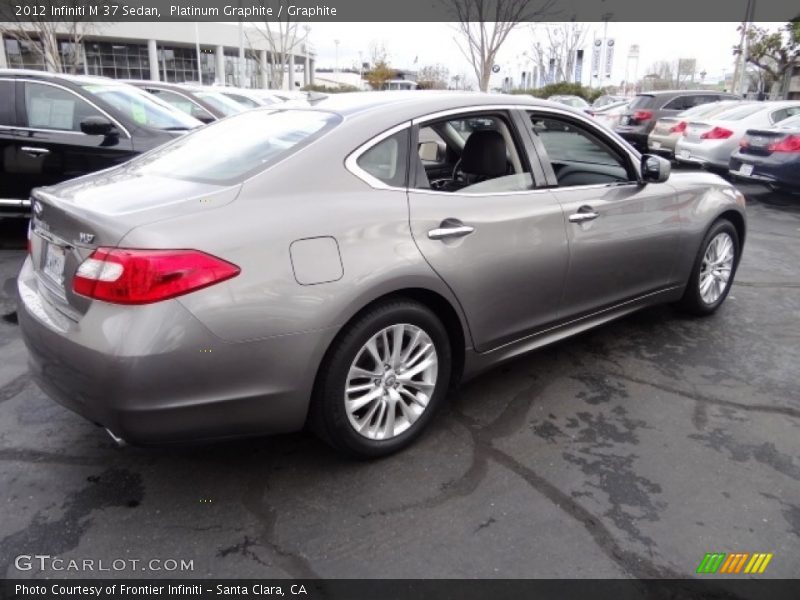 Platinum Graphite / Graphite 2012 Infiniti M 37 Sedan