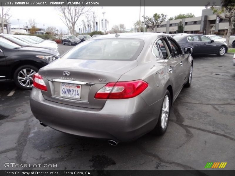 Platinum Graphite / Graphite 2012 Infiniti M 37 Sedan