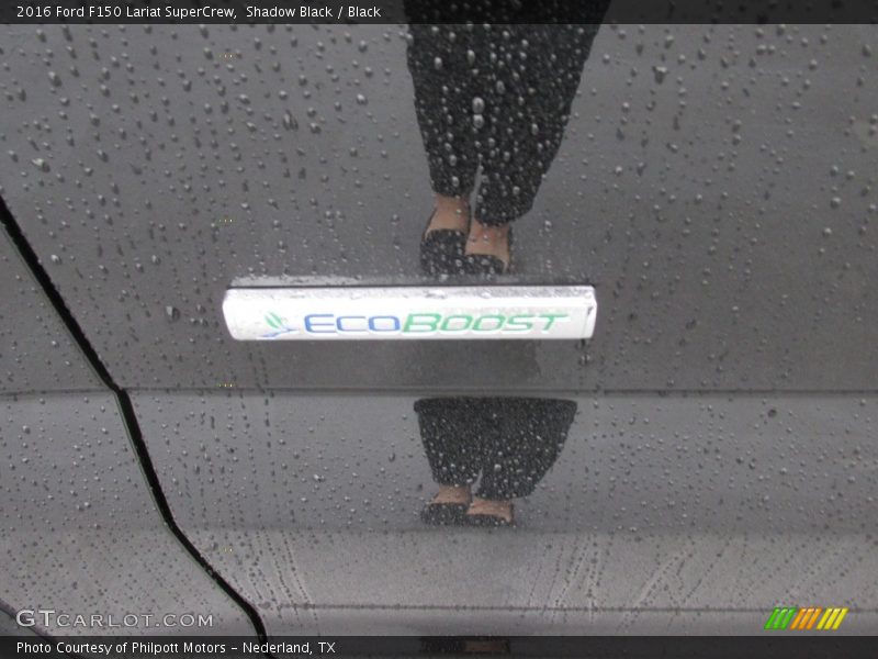 Shadow Black / Black 2016 Ford F150 Lariat SuperCrew