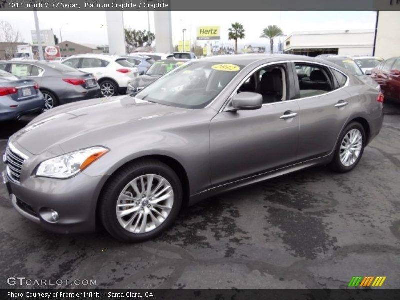 Platinum Graphite / Graphite 2012 Infiniti M 37 Sedan