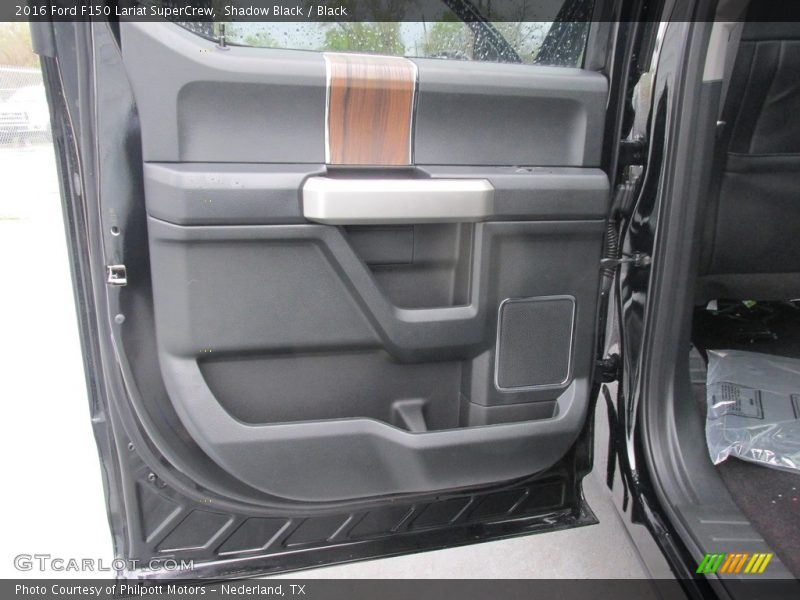 Shadow Black / Black 2016 Ford F150 Lariat SuperCrew