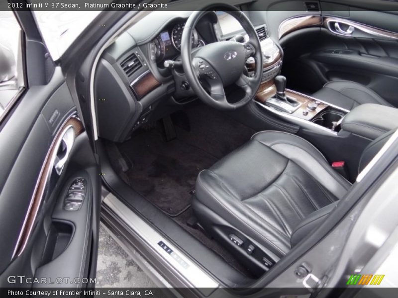 Platinum Graphite / Graphite 2012 Infiniti M 37 Sedan