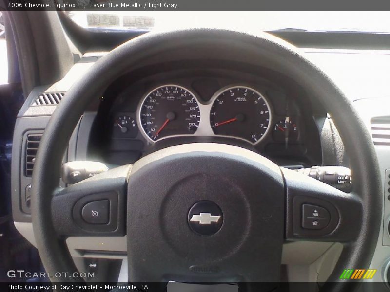 Laser Blue Metallic / Light Gray 2006 Chevrolet Equinox LT