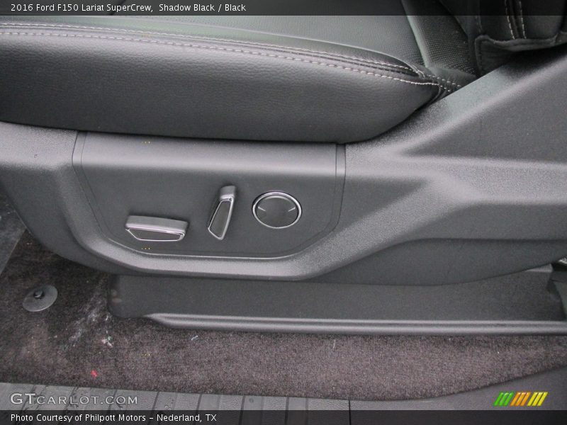 Shadow Black / Black 2016 Ford F150 Lariat SuperCrew