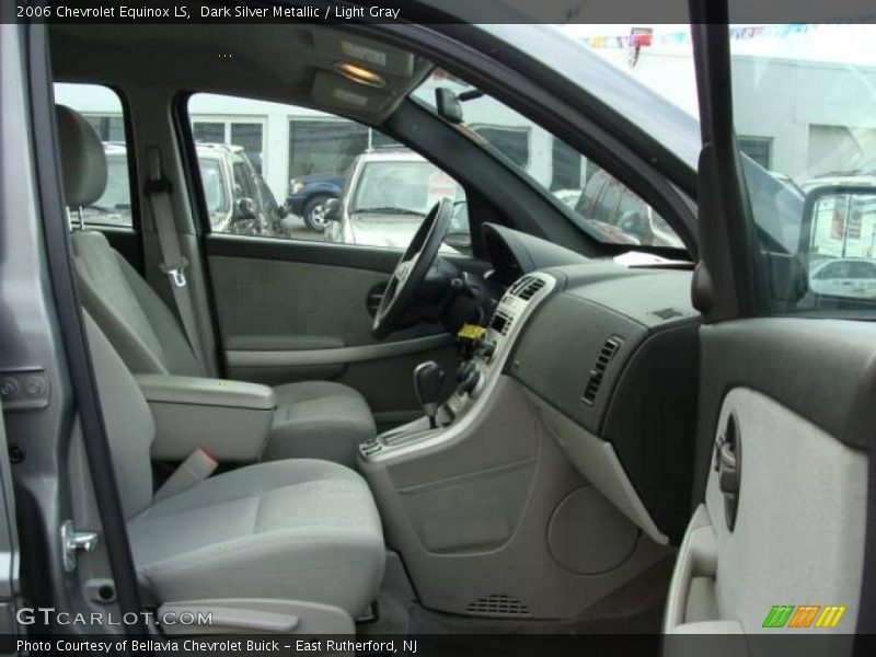 Dark Silver Metallic / Light Gray 2006 Chevrolet Equinox LS