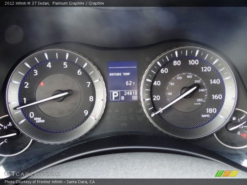 Platinum Graphite / Graphite 2012 Infiniti M 37 Sedan