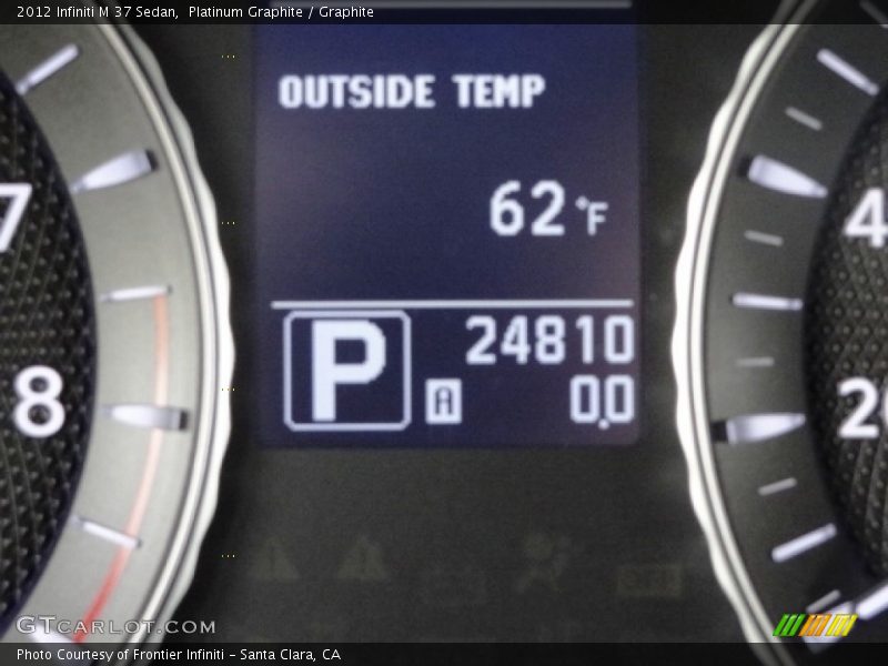 Platinum Graphite / Graphite 2012 Infiniti M 37 Sedan