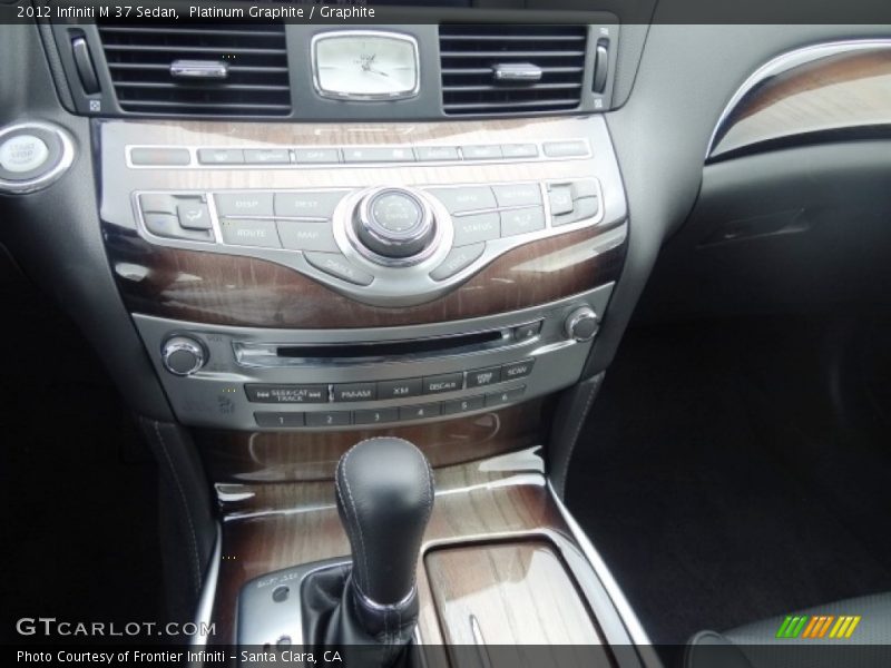 Platinum Graphite / Graphite 2012 Infiniti M 37 Sedan
