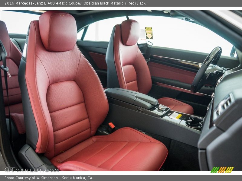 Front Seat of 2016 E 400 4Matic Coupe