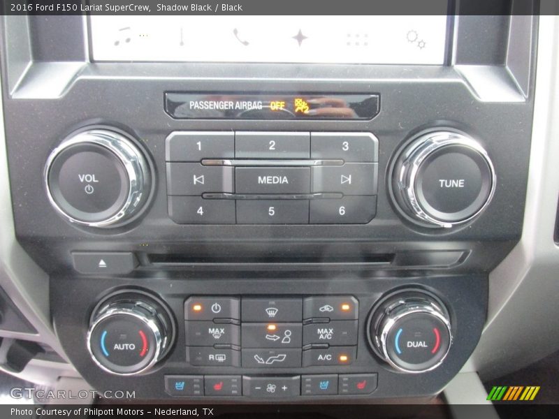 Shadow Black / Black 2016 Ford F150 Lariat SuperCrew