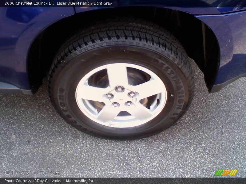 Laser Blue Metallic / Light Gray 2006 Chevrolet Equinox LT