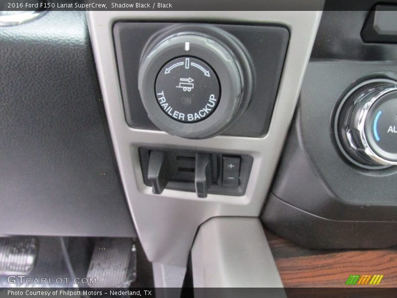 Shadow Black / Black 2016 Ford F150 Lariat SuperCrew