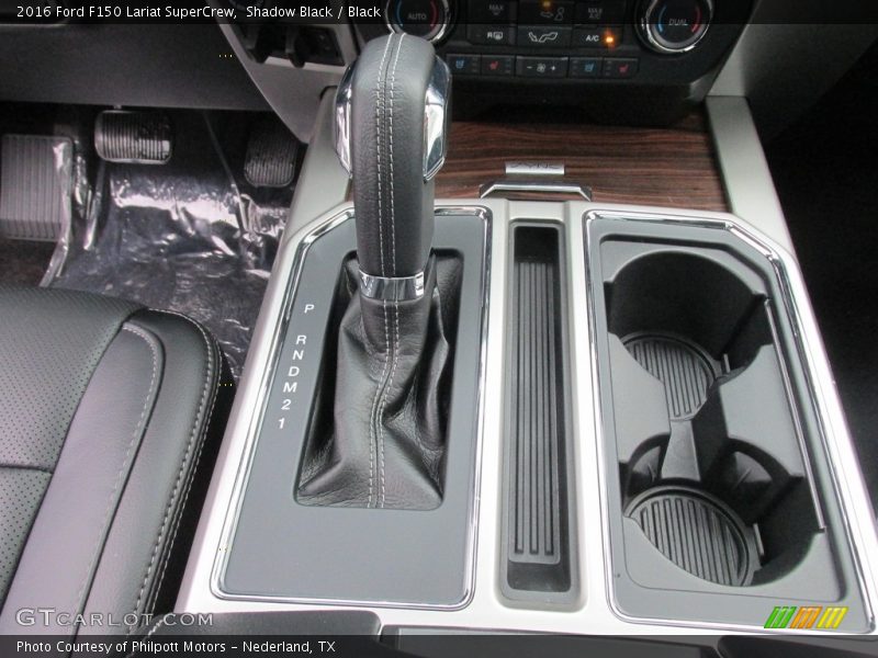 Shadow Black / Black 2016 Ford F150 Lariat SuperCrew