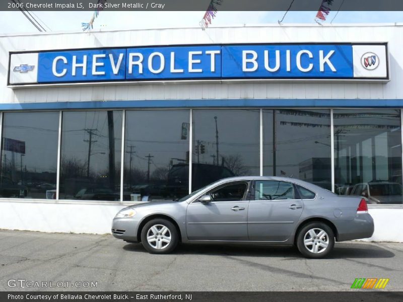 Dark Silver Metallic / Gray 2006 Chevrolet Impala LS