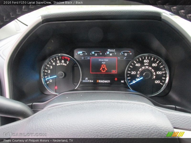 Shadow Black / Black 2016 Ford F150 Lariat SuperCrew