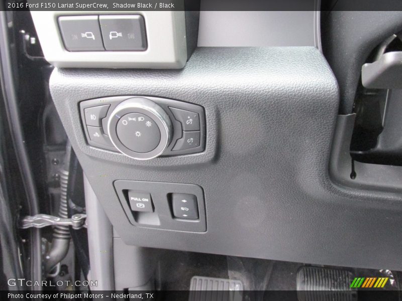 Shadow Black / Black 2016 Ford F150 Lariat SuperCrew