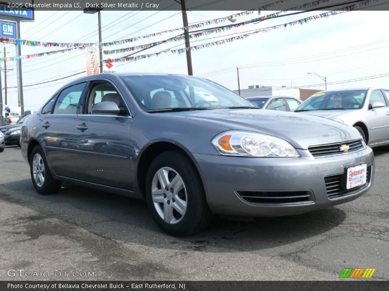 Dark Silver Metallic / Gray 2006 Chevrolet Impala LS