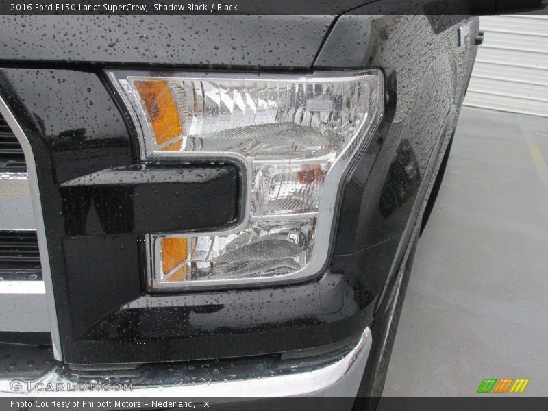 Shadow Black / Black 2016 Ford F150 Lariat SuperCrew