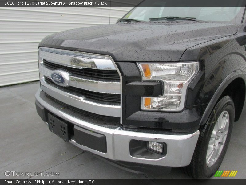 Shadow Black / Black 2016 Ford F150 Lariat SuperCrew