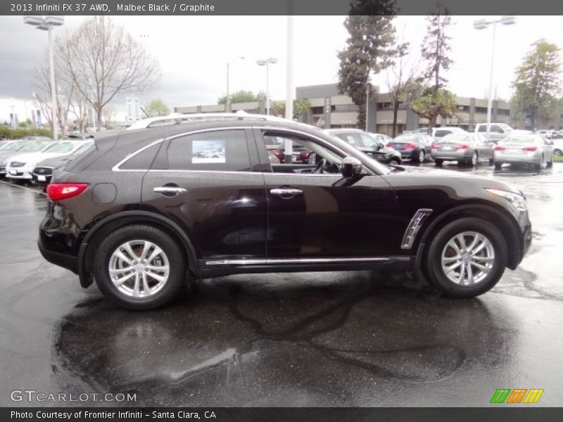 Malbec Black / Graphite 2013 Infiniti FX 37 AWD