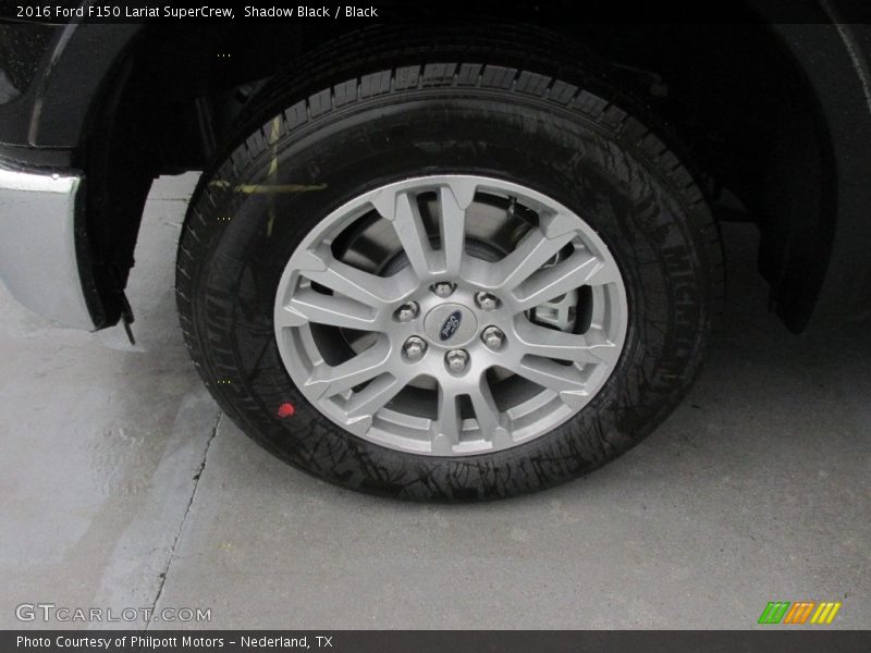 Shadow Black / Black 2016 Ford F150 Lariat SuperCrew