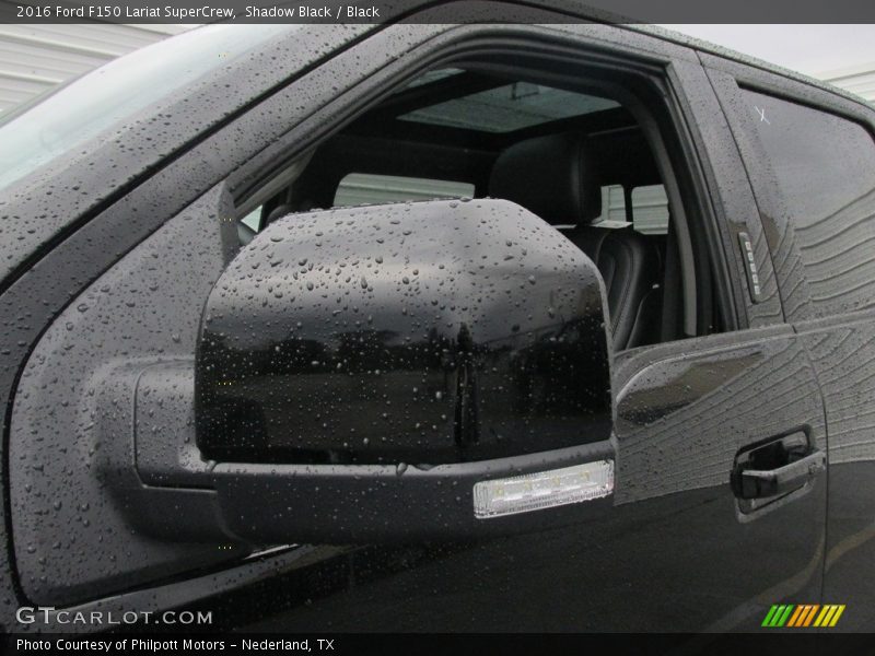 Shadow Black / Black 2016 Ford F150 Lariat SuperCrew