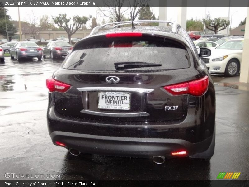 Malbec Black / Graphite 2013 Infiniti FX 37 AWD