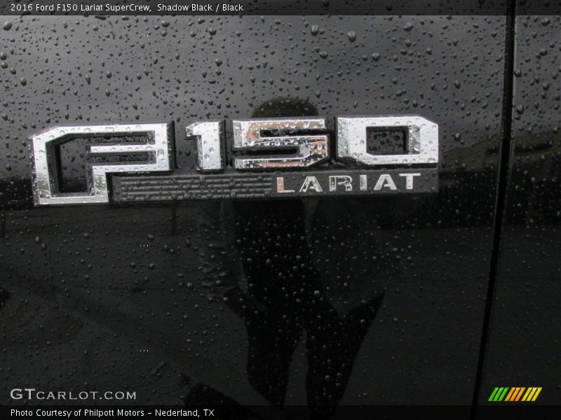 Shadow Black / Black 2016 Ford F150 Lariat SuperCrew