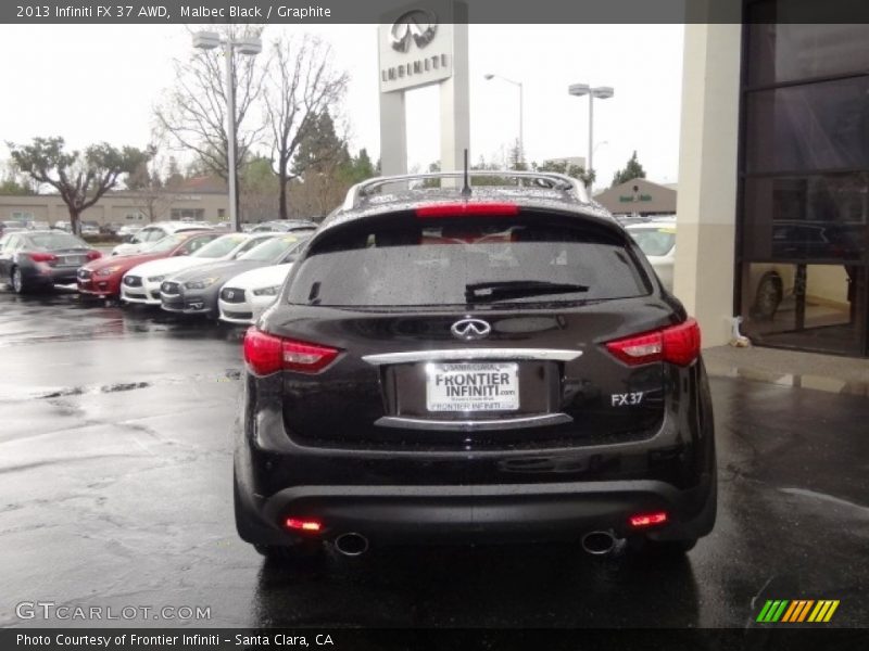 Malbec Black / Graphite 2013 Infiniti FX 37 AWD