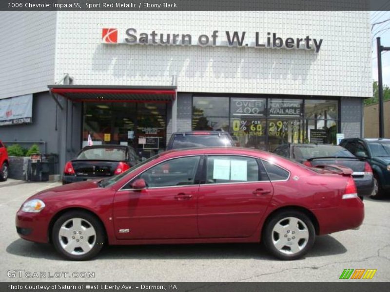 Sport Red Metallic / Ebony Black 2006 Chevrolet Impala SS