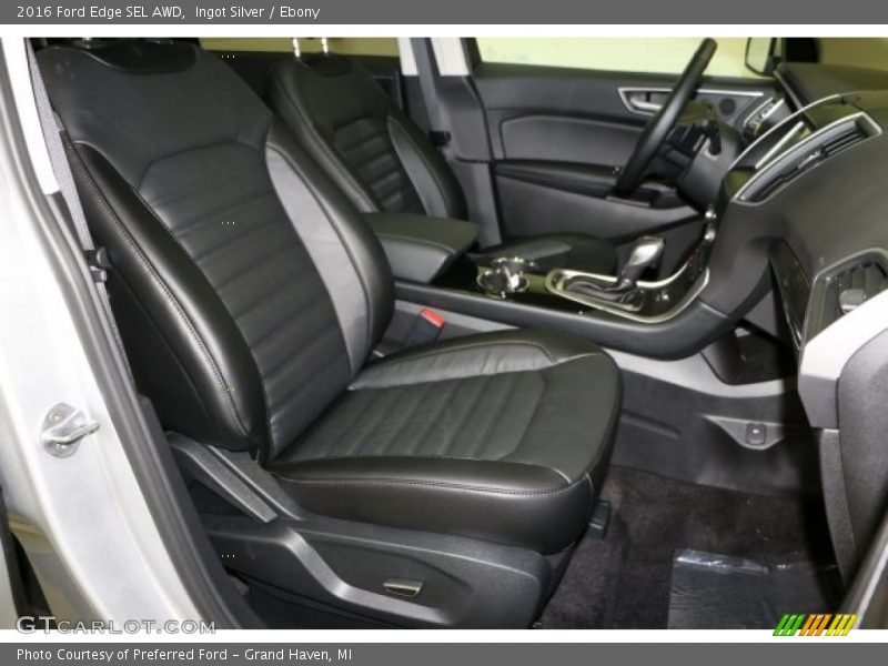 Ingot Silver / Ebony 2016 Ford Edge SEL AWD