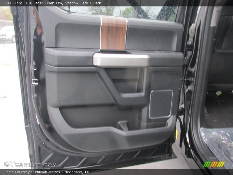 Shadow Black / Black 2016 Ford F150 Lariat SuperCrew