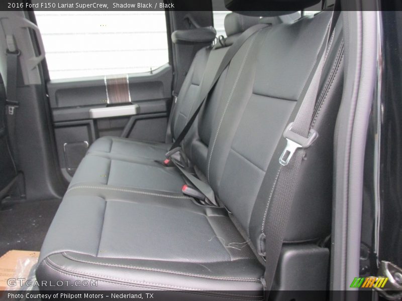 Shadow Black / Black 2016 Ford F150 Lariat SuperCrew