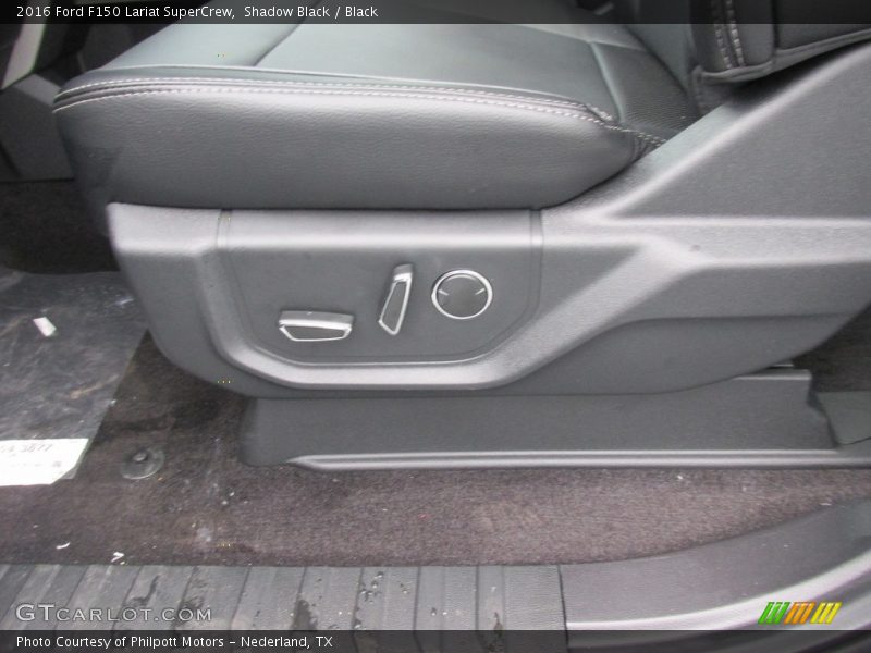 Shadow Black / Black 2016 Ford F150 Lariat SuperCrew