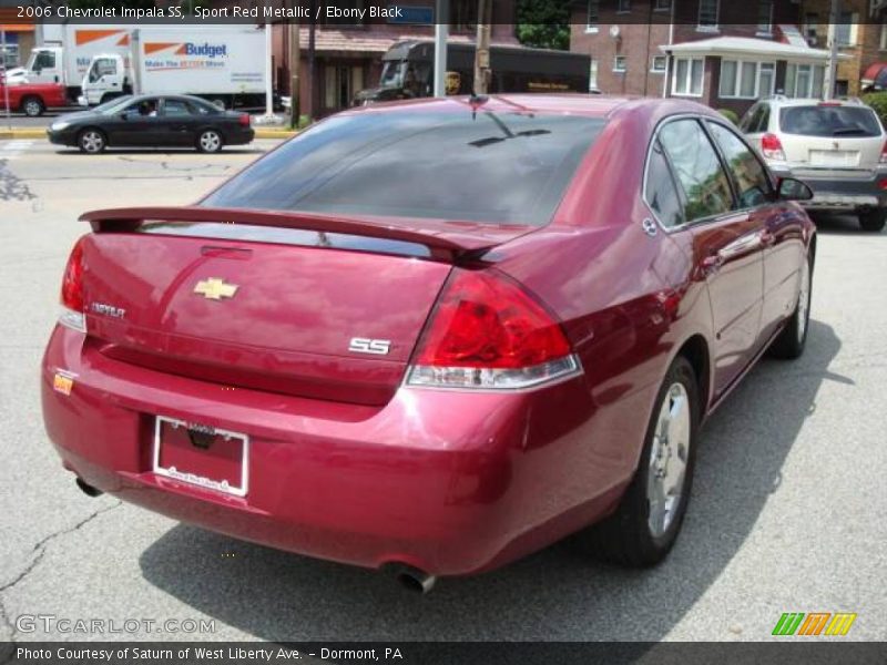 Sport Red Metallic / Ebony Black 2006 Chevrolet Impala SS