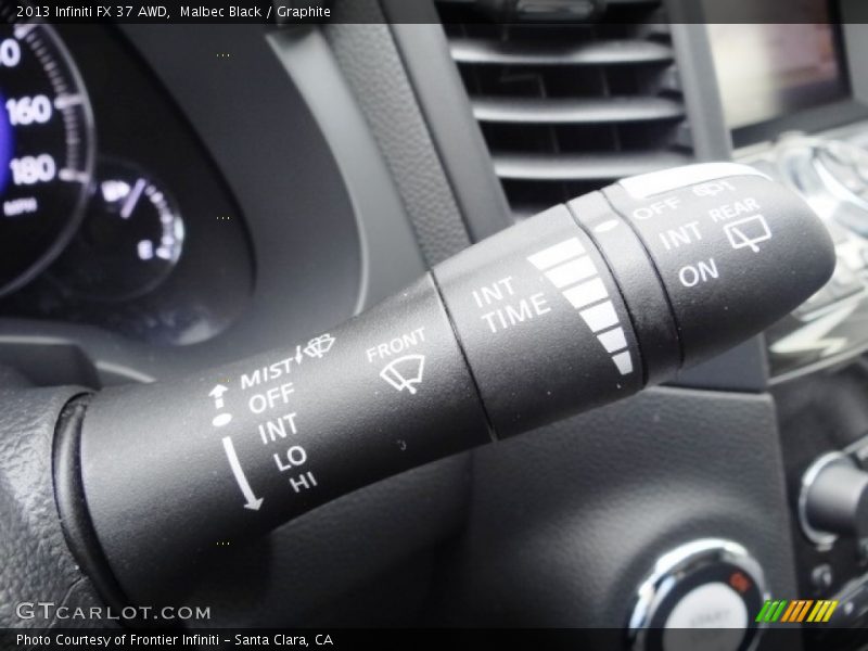 Malbec Black / Graphite 2013 Infiniti FX 37 AWD