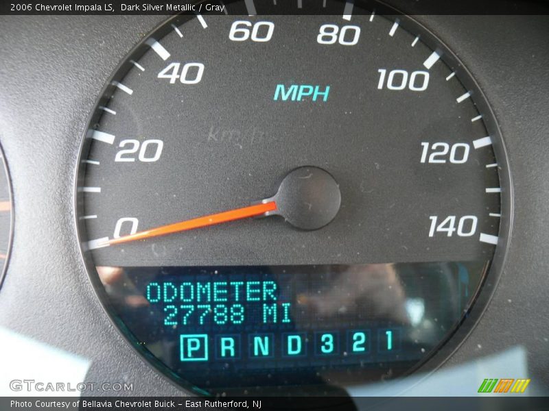 Dark Silver Metallic / Gray 2006 Chevrolet Impala LS
