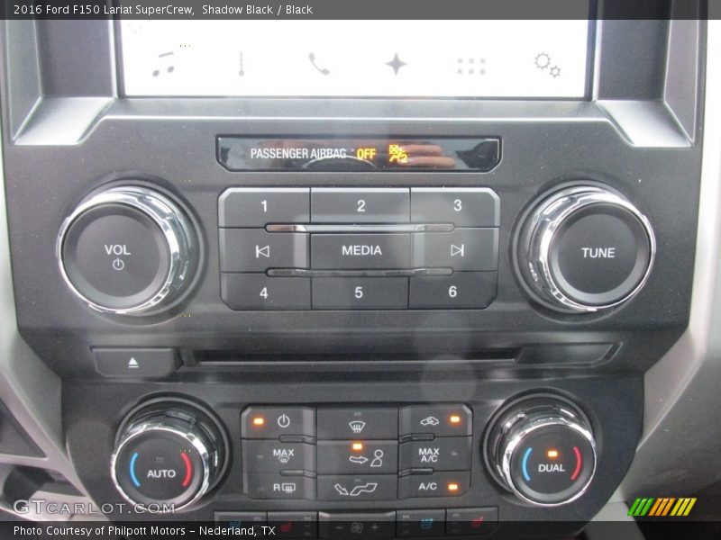 Shadow Black / Black 2016 Ford F150 Lariat SuperCrew